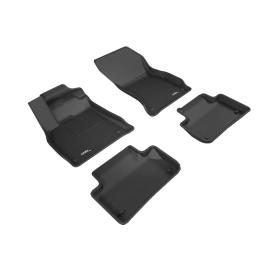 2018-2020 Audi Q5 3D MAXpider 1st & 2nd Row Kagu Black Floor Liners