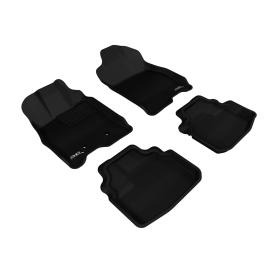 3D MAXpider 1st & 2nd Row Kagu Black Floor Liners