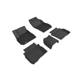 3D MAXpider 1st & 2nd Row Kagu Black Floor Liners