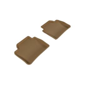 3D MAXpider 2nd Row Kagu Tan Floor Liners