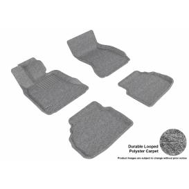 1st & 2nd Row Classic All-Weather Gray Floor Liners