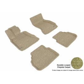 1st & 2nd Row Classic All-Weather Tan Floor Liners