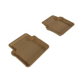 3D MAXpider 2nd Row Kagu Tan Floor Liners