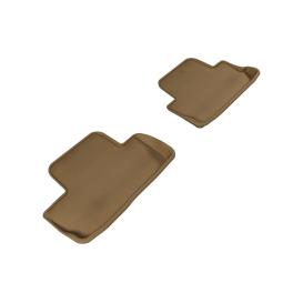 3D MAXpider 2nd Row Kagu Tan Floor Liners