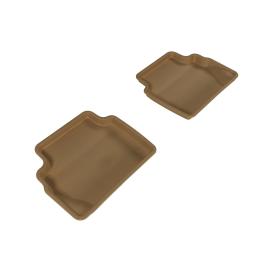 3D MAXpider 2nd Row Kagu Tan Floor Liners