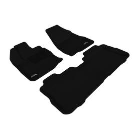  2010-2017 GMC Terrain 3D MAXpider 1st & 2nd Row Kagu Black Floor Liners