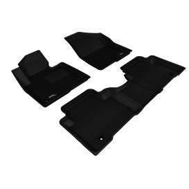 3D MAXpider 1st & 2nd Row Kagu Black Floor Liners