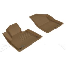 3D MAXpider 1st Row Kagu Tan Floor Liners