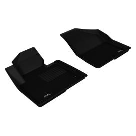 2013-2019 Hyundai Santa Fe 3D MAXpider 1st Row Kagu Black Floor Liners