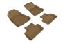 3D MAXpider 1st & 2nd Row Kagu Tan Floor Liners - 3D MAXpider L1LX00601502