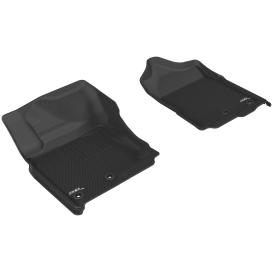 3D MAXpider 1st Row Kagu Black Floor Liners