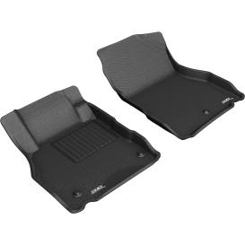 2018-2020 Nissan Kicks 3D MAXpider 1st Row Kagu Black Floor Liners