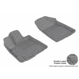 3D MAXpider 1st Row Classic All-Weather Gray Floor Liners