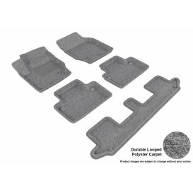 3D MAXpider 1st, 2nd & 3rd Row Classic All-Weather Gray Floor Liners