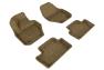 3D MAXpider 1st & 2nd Row Classic All-Weather Tan Floor Liners - 3D MAXpider L1VV01502202