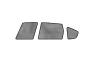 3D MAXpider SolTect Custom-Fit Black Side Windows Sunshades - 3D MAXpider S1HD0421