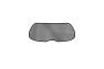 3D MAXpider SolTect Custom-Fit Black Rear Window Sunshade - 3D MAXpider S1HD0555