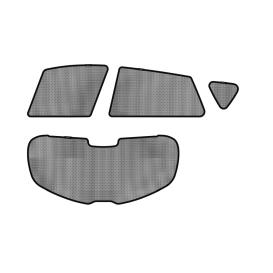 3D MAXpider SolTect Custom-Fit Black Side and Rear Window Sunshades