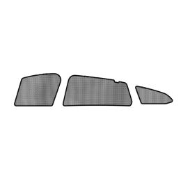  2015-2018 Volvo V60 3D MAXpider SolTect Custom-Fit Black Side Windows Sunshades