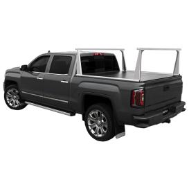  2014-2018 Chevrolet Silverado ADARAC Aluminum Pro Series Silver Truck Bed Rack