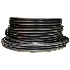   Aeromotive PTFE SS Braided Fuel Hose - Black Jacketed - AN-12 x 12ft