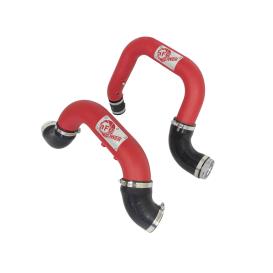  2016-2016 Chevrolet Colorado aFe BladeRunner Aluminum Hot and Cold Intercooler Tube Kit Red