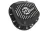 aFe Pro Series Differential Cover Black w/ Machined Fins & Gear Oil (10.25/10.50-12) - aFe 46-70022-WL