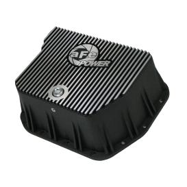  1994-2007 Dodge Ram aFe Transmission Pan, Black w/ Machined Fins
