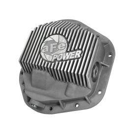 aFe Street Series Front Differential Cover Raw w/ Machined Fins