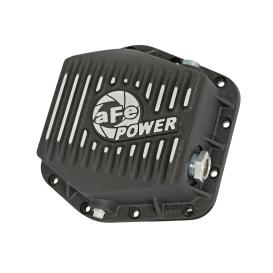 aFe Pro Series Rear Differential Cover Black w/ Machined Fins (DANA 12-Bolt)