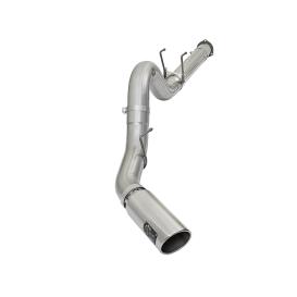 aFe ATLAS 5" Aluminized Steel DPF-Back Exhaust System w/ Polished Tip