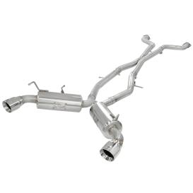 Takeda 2-1/2" 304 Stainless Steel Cat-Back Exhaust System