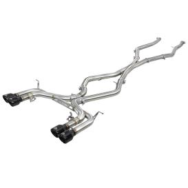 MACH Force-XP 3-1/2" 304 Stainless Steel Cat-Back Exhaust w/ Black Tip