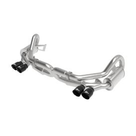 MACH Force-Xp 2-1/2 in 304 Stainless Steel Cat-Back Exhaust w/ Black Tips