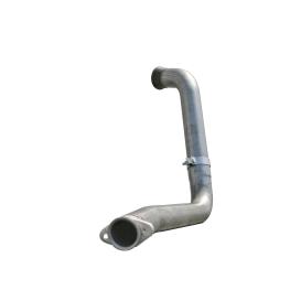 LARGE Bore-HD 4" 409 Stainless Steel Downpipe