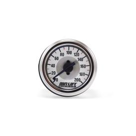 Air Lift Single Needle Gauge - 200 PSI