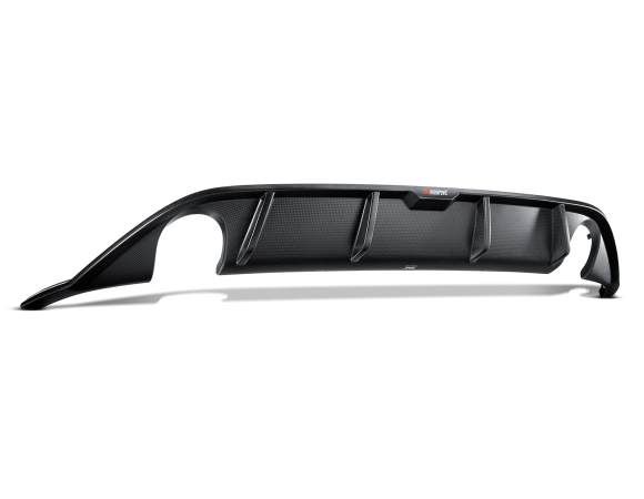 Akrapovic 13-17 Volkswagen Golf GTI (VII) Rear Carbon Fiber Diffuser - Matte - Akrapovic DI-VW/CA/1