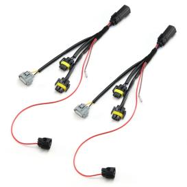  2020-2021 Toyota Tacoma AlphaRex Factory LED Headlights To Alpharex NOVA-Series Headlights Converters