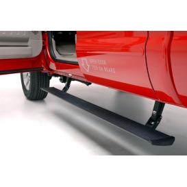  1999-2007 Ford F-250 Super Duty AMP Research 6.25" PowerStep Cab Length Black Running Boards