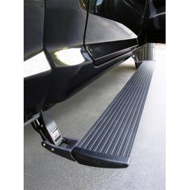  2016-2017 Dodge Ram AMP Research 6.25" PowerStep Cab Length Black Running Boards