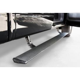  2009-2014 Ford F-150 AMP Research 6.25" PowerStep Cab Length Black Running Boards