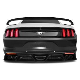 Anderson Composites 15-16 Ford Mustang R-Style Rear Valance (for Quad Tip Exhaust)