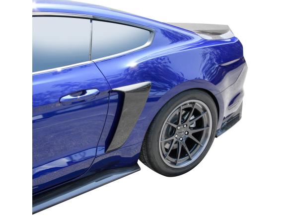 Anderson Composites 15-16 Ford Mustang Side Scoop - Anderson Composites AC-SC15FDMU