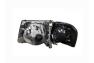 Anzo Driver and Passenger Side Crystal Headlights (Black Housing, Clear Lens) - Anzo 111041