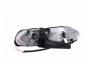 Anzo Driver and Passenger Side Crystal Headlights With Halo (Black Housing, Clear Lens) - Anzo 121024