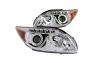 Anzo Driver and Passenger Side Projector Headlights with CCFL Halo (Chrome Housing, Clear Lens) - Anzo 121120