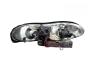 Anzo Driver and Passenger Side Projector Headlights With Halo (Black Housing, Clear Lens) - Anzo 121160