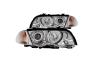 Anzo Driver and Passenger Side Projector Headlights with CCFL Halo (Chrome Housing, Clear Lens) - Anzo 121260