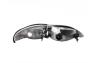 Anzo Driver and Passenger Side 2Pc Crystal Headlights (Chrome Housing, Clear Lens) - Anzo 121262