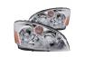 Anzo Driver and Passenger Side Crystal Headlights (Chrome Housing, Clear Lens) - Anzo 121294
